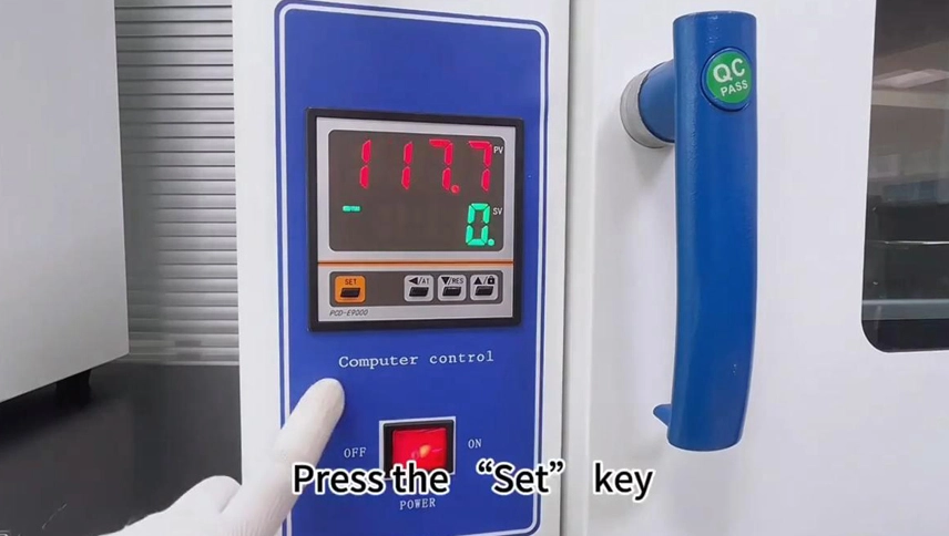 Horno de secado al vacío DZF