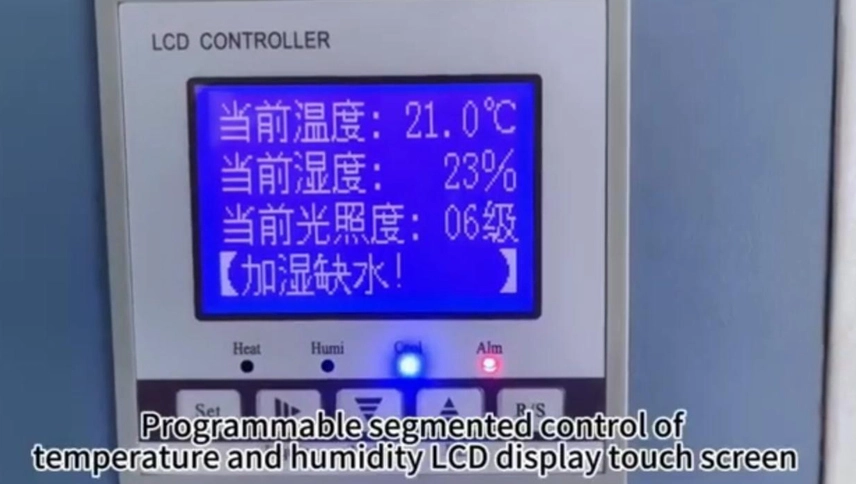 Incubadora de clima artificial iluminada LC